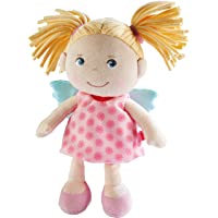 HABA 304103 Finja - Ángel de la Guarda de la Suerte para niños- muñeca de Tela Suave con alas- Regalo para Nacimiento o…